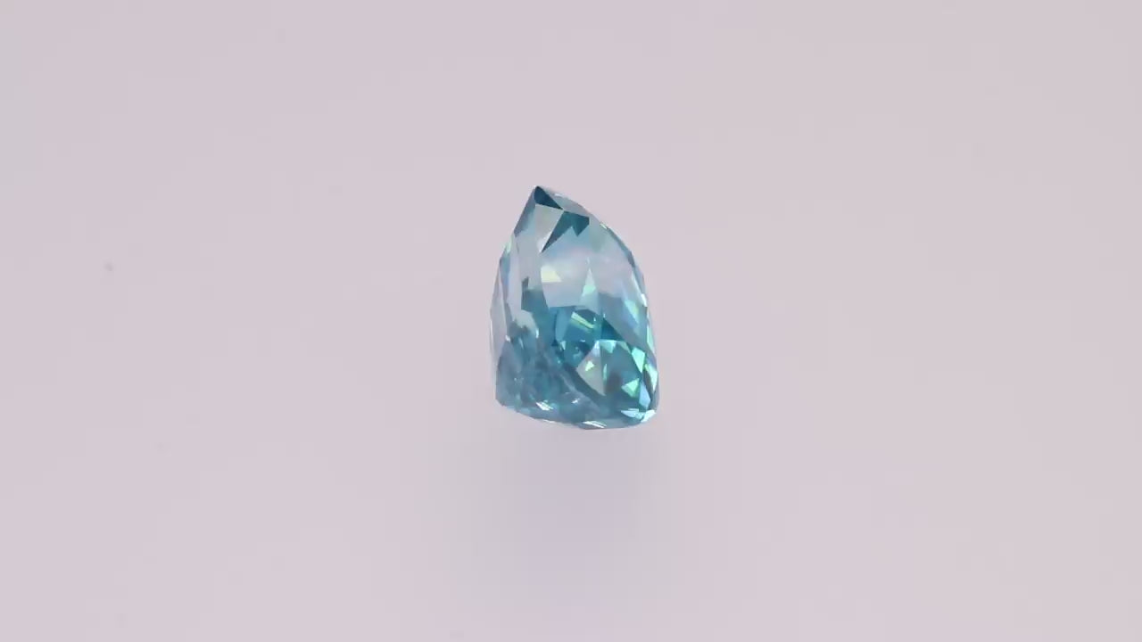 Blue Zircon 6.45 ct